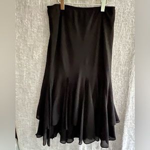Women’s MSK black skirt. Size XL NWT